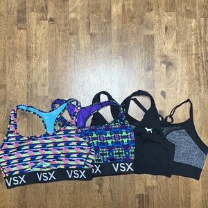 Women’s Victoria Secret/Pink Sports Bras, Size:Large